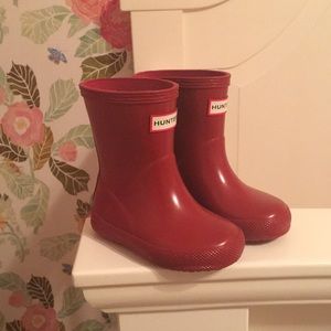 NWT Hunter Rain boots size 4